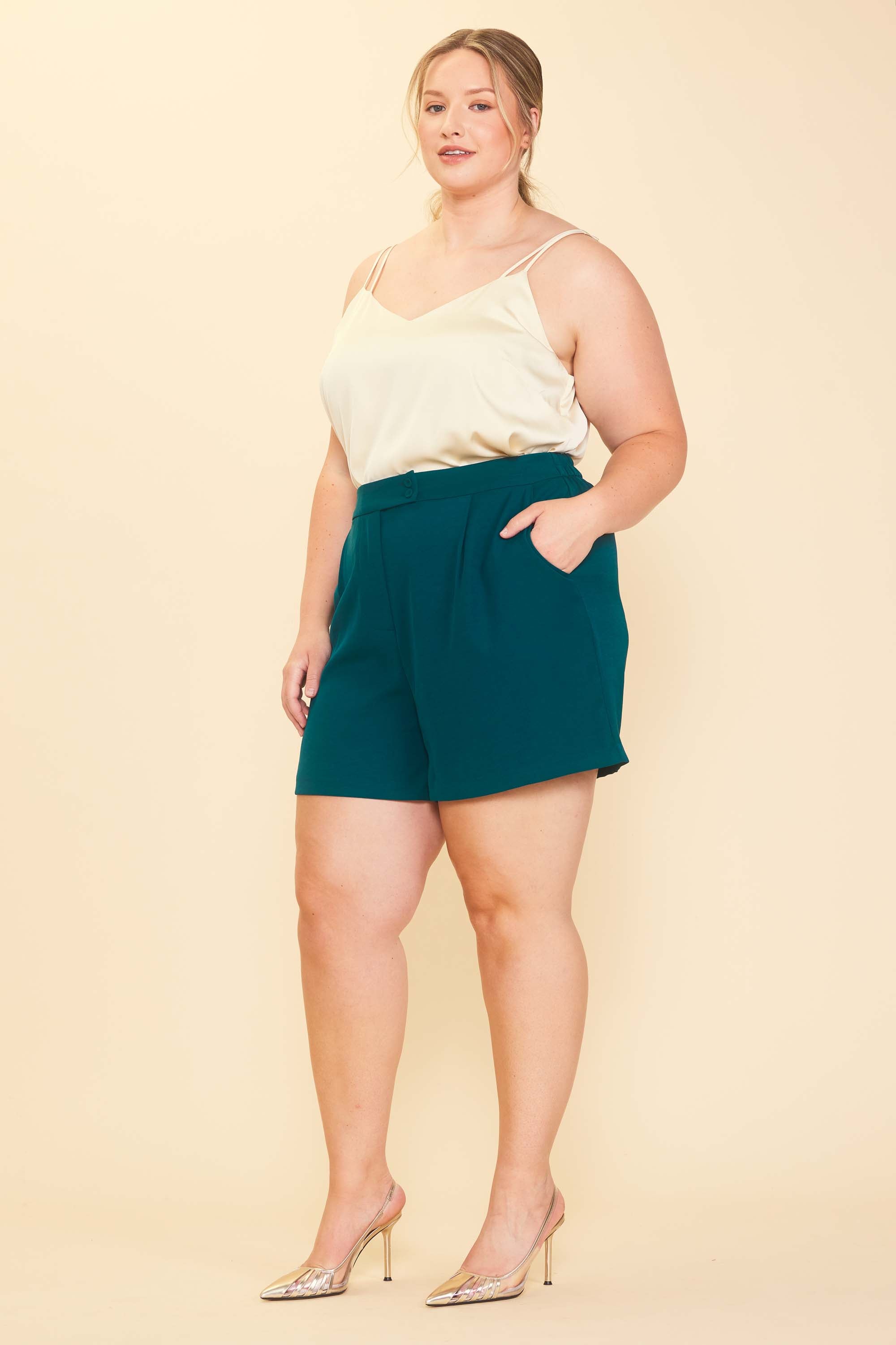 Plus size high outlet waisted skirt 08