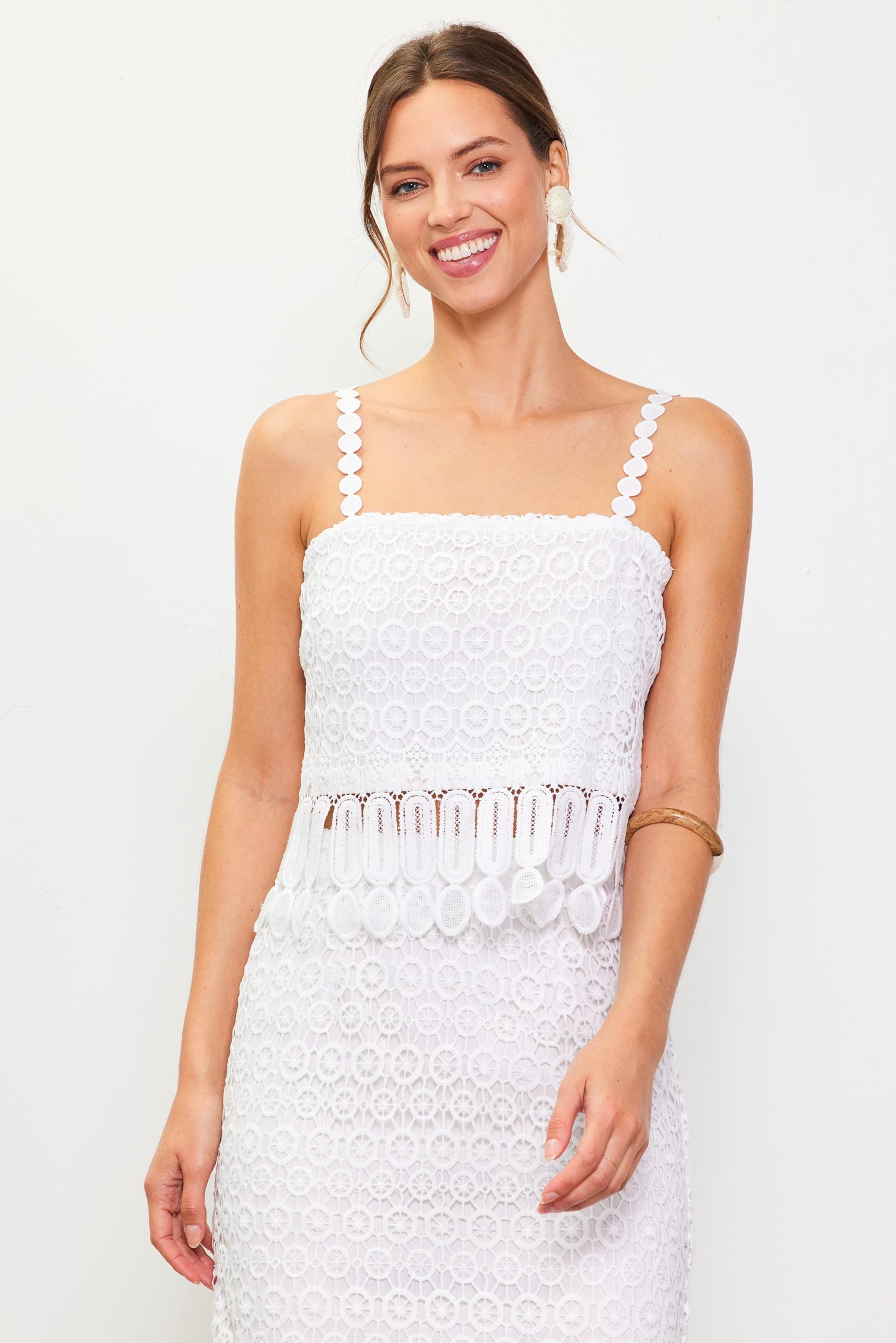 Crochet Cami With Fringe Detail