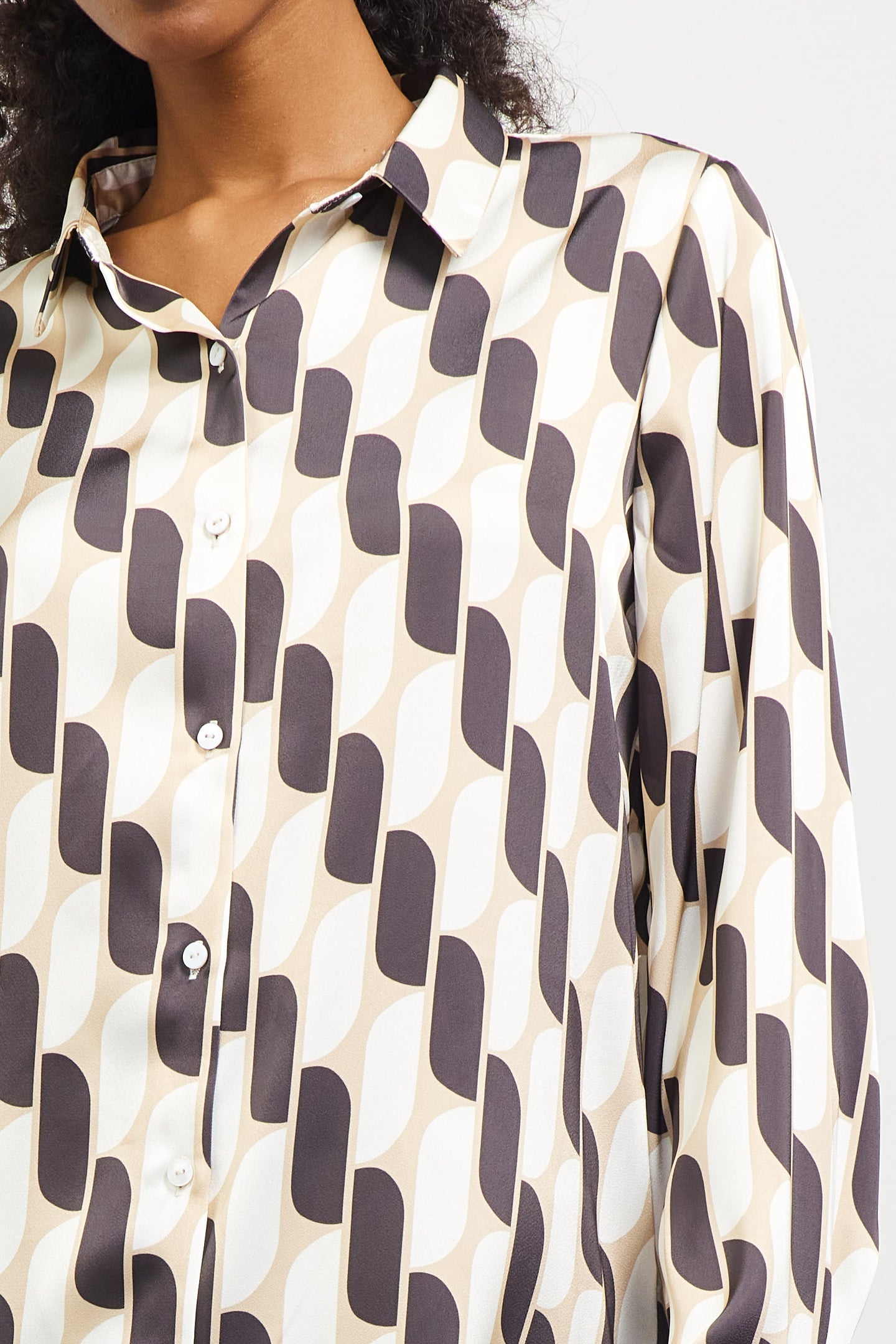 Euclid Printed Button Down Shirt