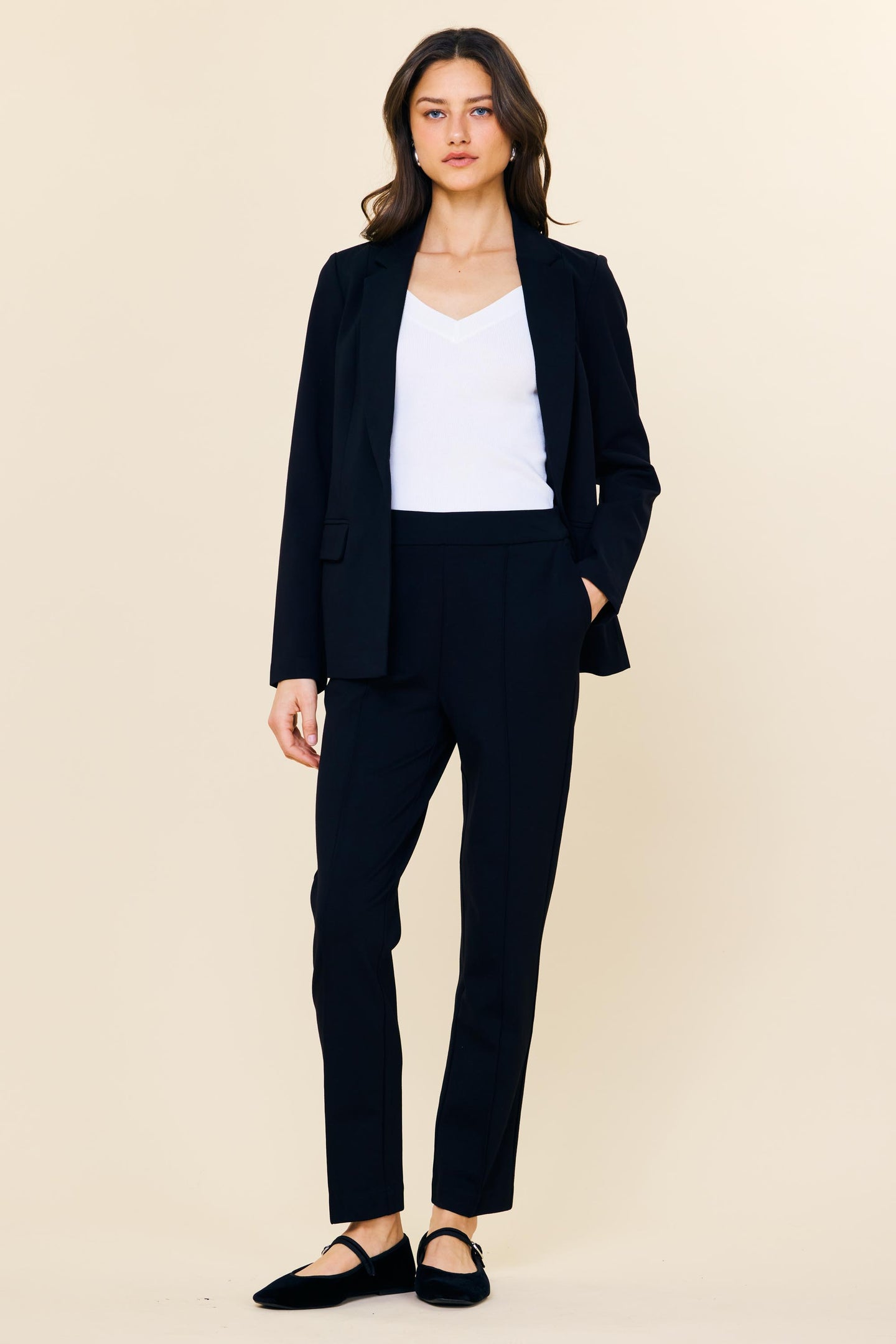 Knit Tailored Blazer