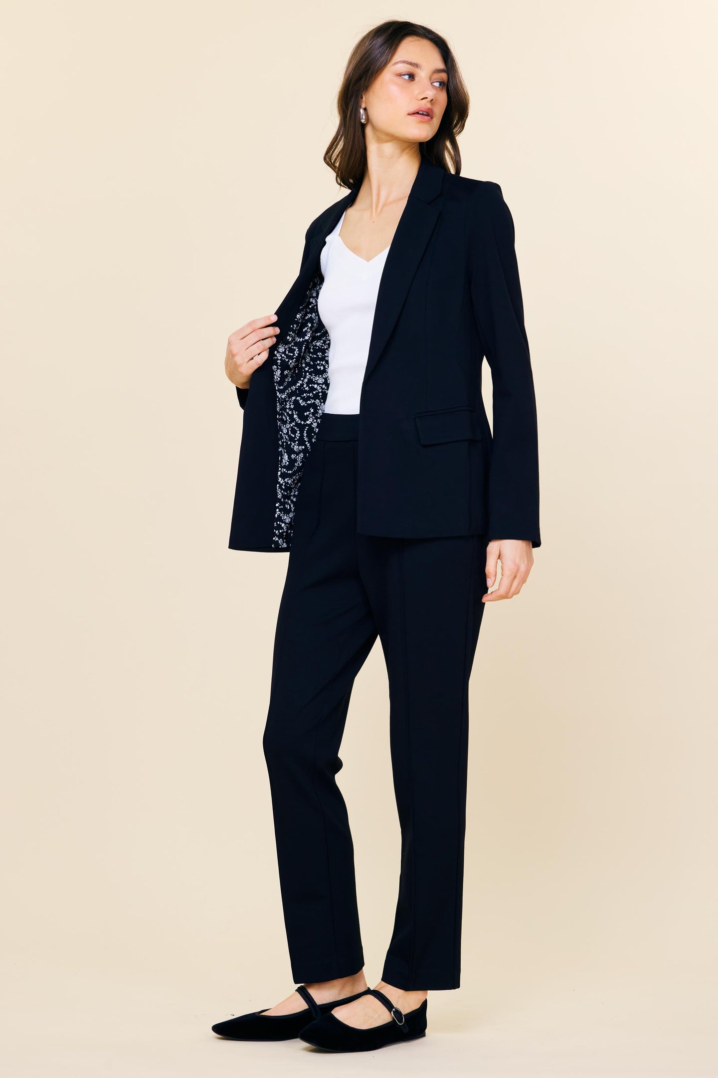 Knit Tailored Blazer