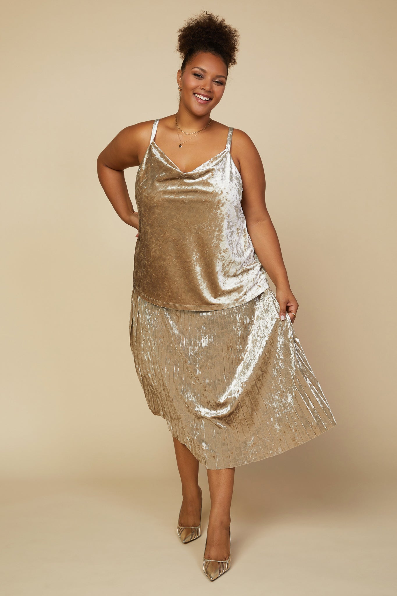 Plus size hot sale crushed velvet