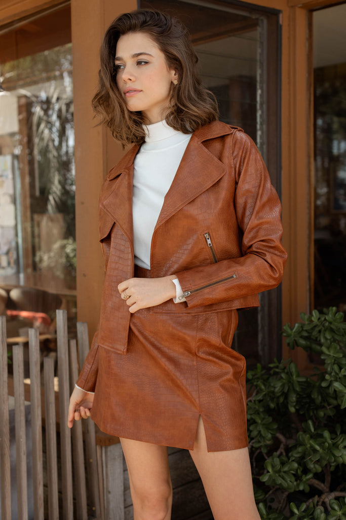 Orchis Brown Teddy Camel Coat